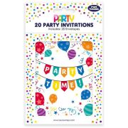 Party Invitations 20pk - Party Time