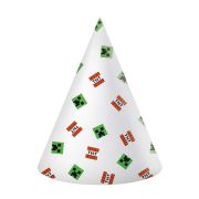 Minecraft Party Hats 6pk