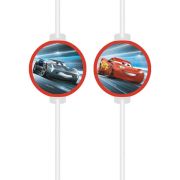 Cars Paper Straws 4pk