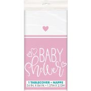 Baby Shower Tablecloth - Pink