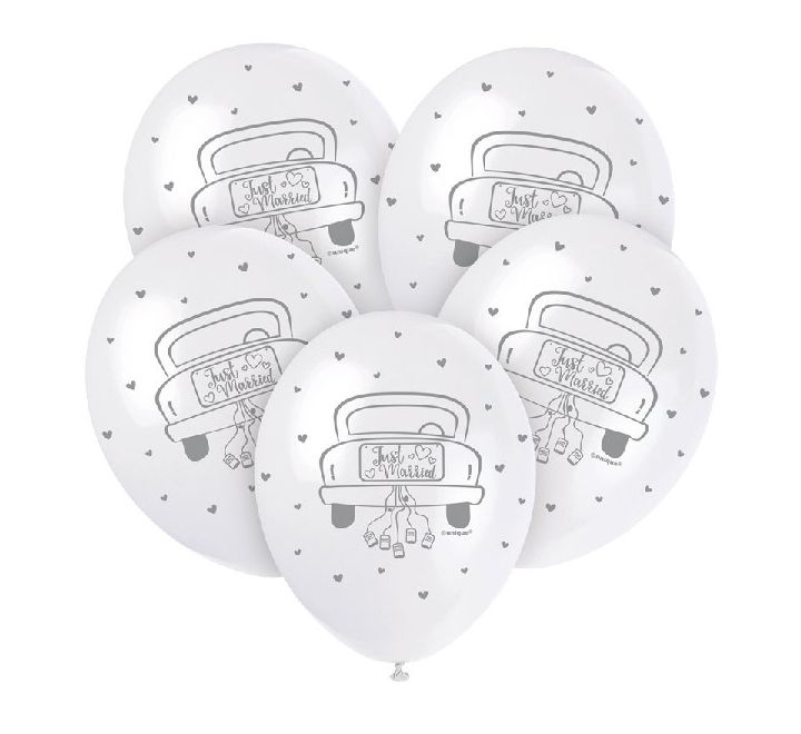 5pk Wedding Day Balloons