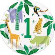 Animal Safari Plates