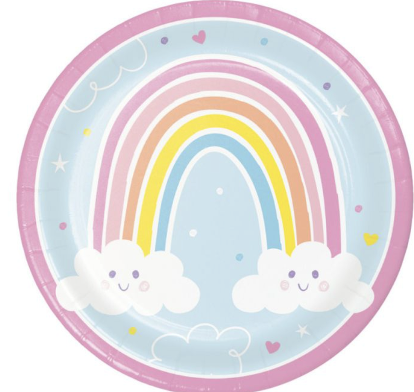 Rainbow Plates