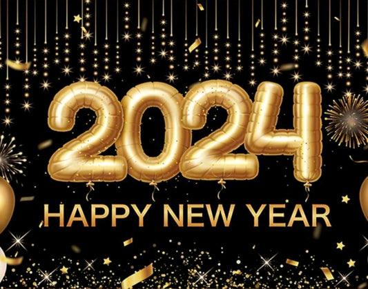 New Year 2024 Backdrop