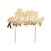 Retirement Cake Topper