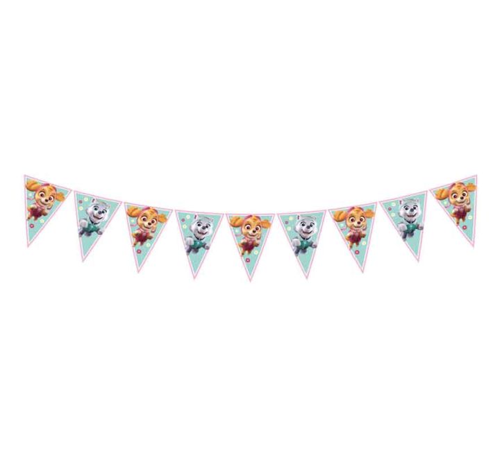 Pink Paw Patrol Bunting