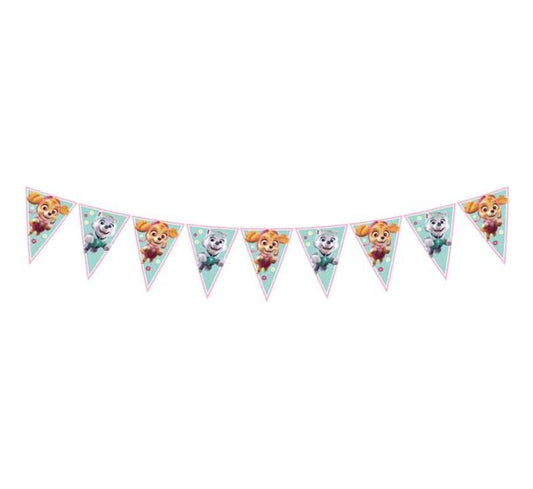 Pink Paw Patrol Bunting