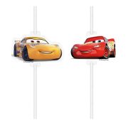 Cars Paper Straws 4pk