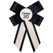 "Happy 30" Rosette
