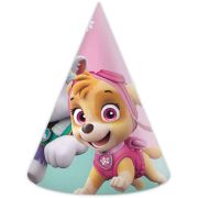 Pink Paw Patrol Party Hats 6pk