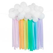 Rainbow Balloon Backdrop