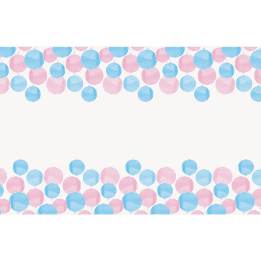Gender Reveal Tablecloth