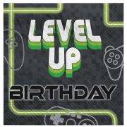 Level Up Napkins 16pk