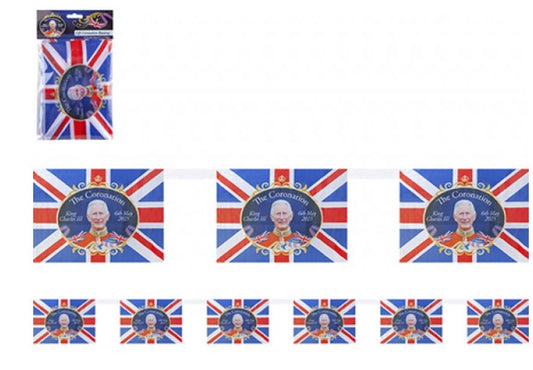 Coronation Bunting 12ft