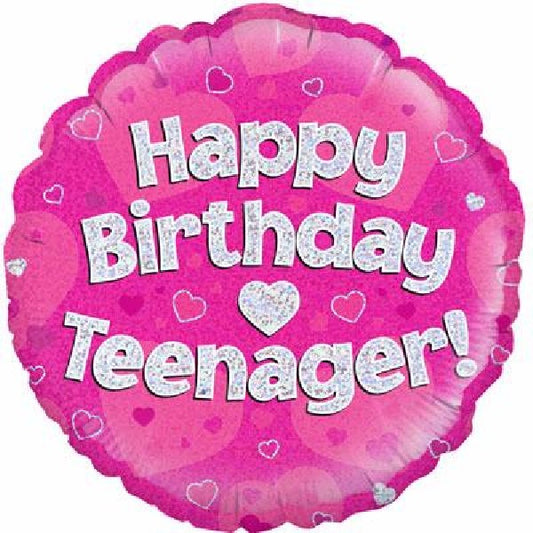 Happy Birthday Teenager - Pink