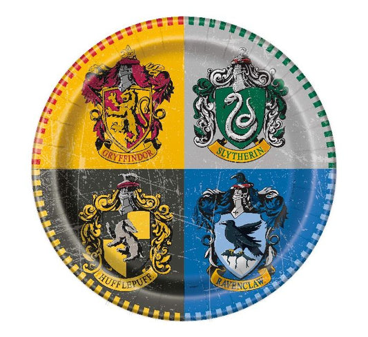  Harry Potter Party Supplies Bundle includes Dessert Cake Plates,  Napkins, Table Cover - Serves 8 : Toys & Games