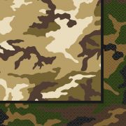 Camo Napkins 16pk