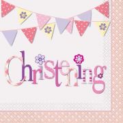 Pink Bunting Napkins