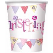 Pink Bunting Cups