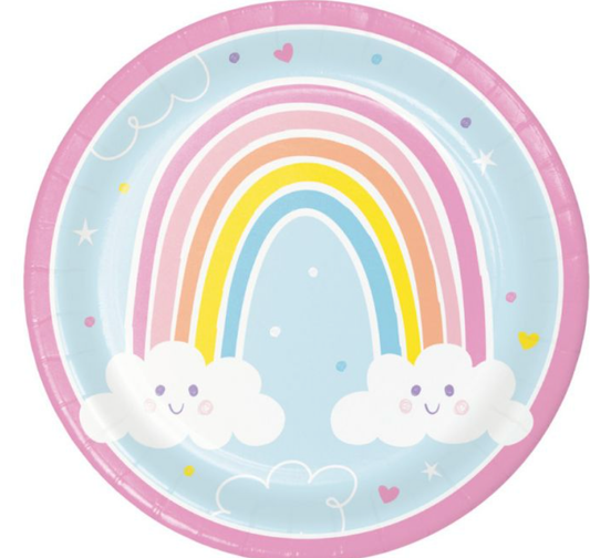 Rainbow Plates