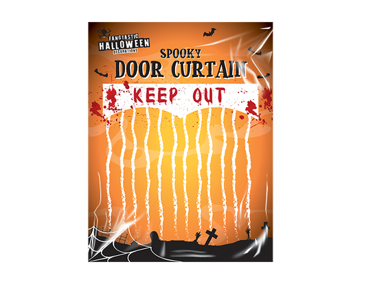 Keep Out Door Curtain
