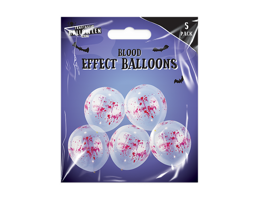 Blood Effect Balloons 5pk